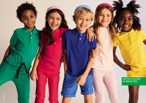 School uniforms from Benetton