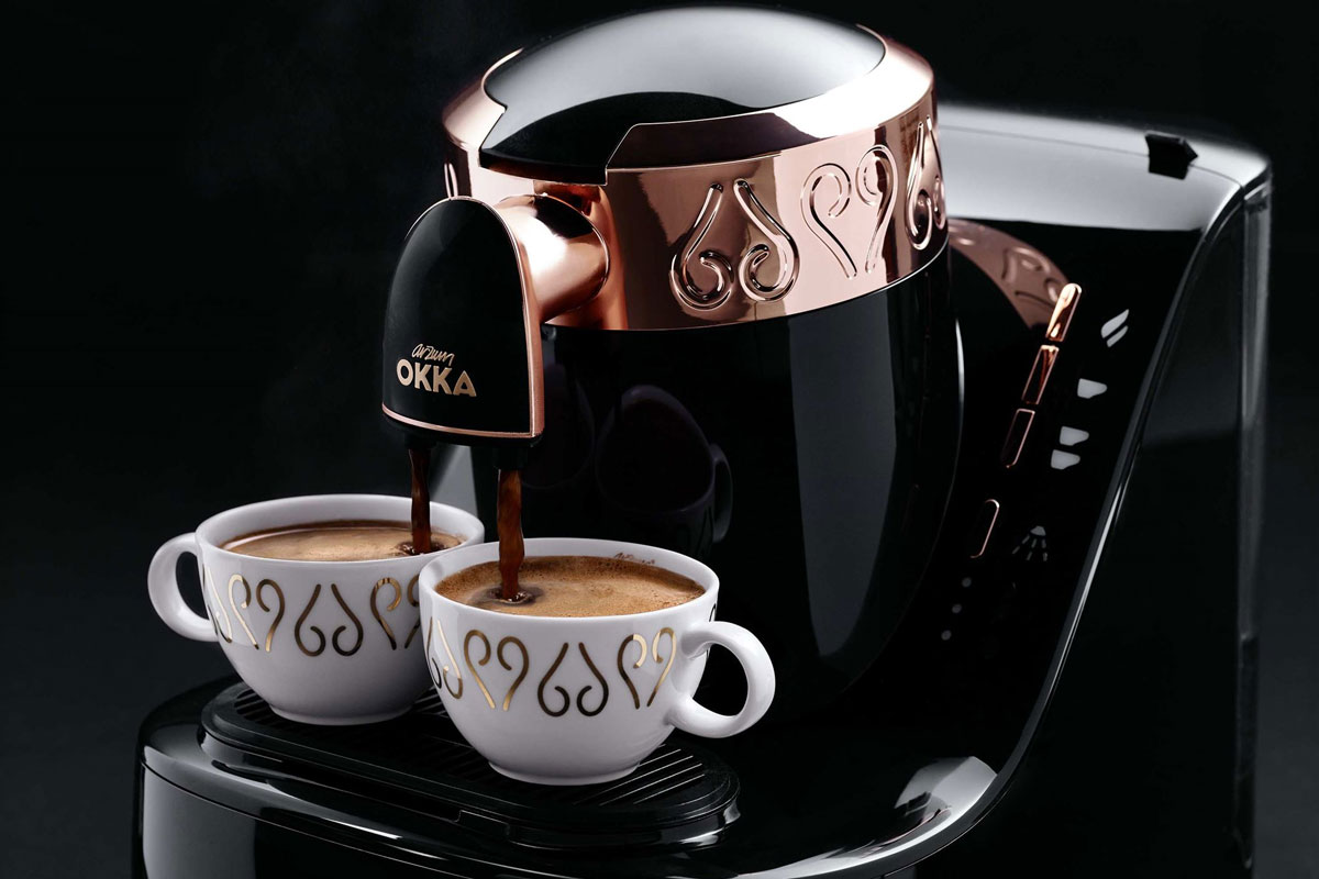 ماكينة قهوة اوكا أفضل ماكينة قهوة تسوق من تركيا 